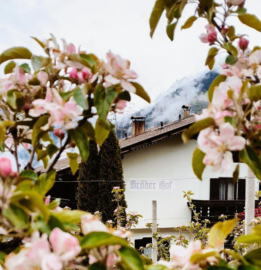 Zimmervermietung Groeberhof Schenna Exteriér fotografie
