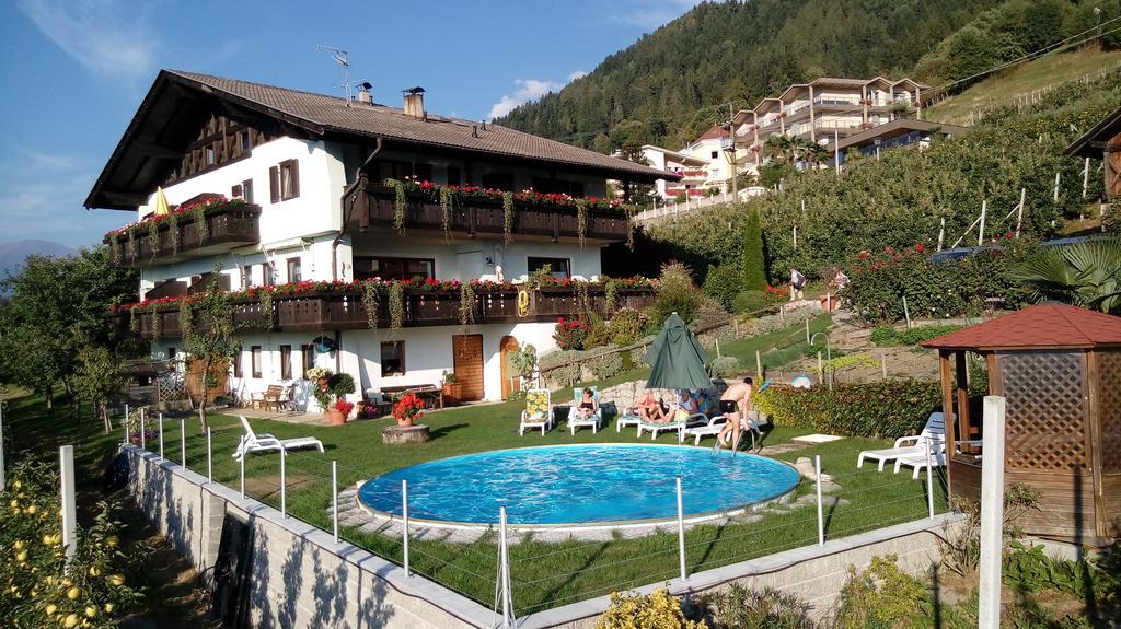 Zimmervermietung Groeberhof Schenna Exteriér fotografie